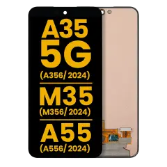 OLED Assembly Without Frame For Samsung Galaxy A35 5G (A356 / 2024) / M35 (M356 / 2024) / A55 (A556 / 2024) (Refurbished) (All Colors)