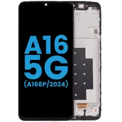 LCD Assembly With Frame For Samsung Galaxy A16 5G (A166P / 2024)(6.59" ) (International Dual SIM) (Aftermarket : incell) (All Colors)