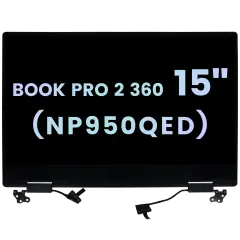 Complete LCD Display Assembly For Samsung Galaxy Book Pro 2 360 13" (NP950QED) (Service Pack) (Graphite)