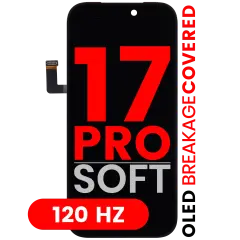OLED Assembly Compatible For iPhone 17 Pro (Aftermarket Pro: XO7 Soft) (120HZ)