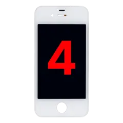 LCD Assembly For iPhone 4 (GSM) (Aftermarket Plus) (White)