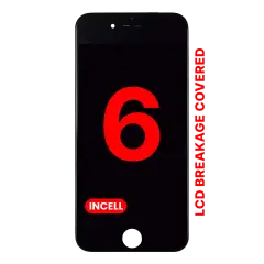 LCD Assembly For iPhone 6 (Aftermarket Pro: XO7 Incell) (Black)
