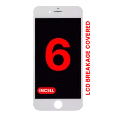 LCD Assembly For iPhone 6 (Aftermarket Pro: XO7 Incell) (White)