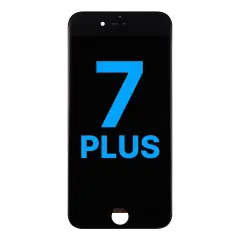 LCD Assembly With Steel Plate For iPhone 7 Plus (Aftermarket) (Black)