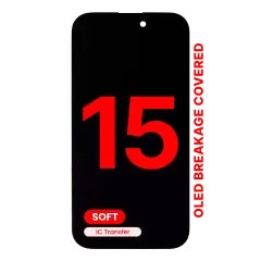 OLED Assembly For iPhone 15 (Aftermarket Pro: XO7 Soft)