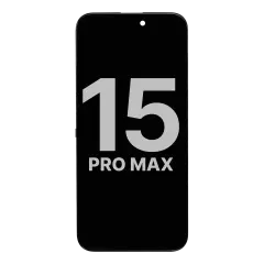 OLED Assembly Compatible For iPhone 15 Pro Max with Light Sensor Flex Cable (Used OEM Pull: Grade A)