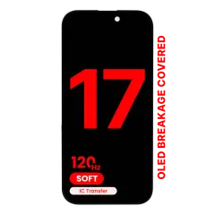 OLED Assembly For iPhone 17 (Aftermarket Pro: XO7 Soft) (120HZ)