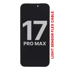 OLED Assembly Compatible For iPhone 17 Pro Max With Light Sensor Flex Cable (Used OEM Pull: Grade A)