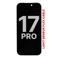 OLED Assembly Compatible For iPhone 17 Pro With Light Sensor Flex Cable (Used OEM Pull: Grade A)