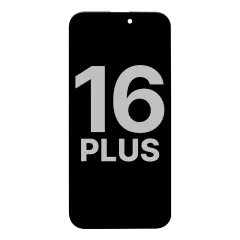 OLED Assembly Compatible For iPhone 16 Plus with Light Sensor Flex Cable (Used OEM Pull: Grade A)