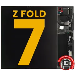 Inner OLED Assembly With Frame For Samsung Galaxy Z Fold 7 5G (US & International) (Refurbished) (Jet Black)