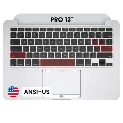 Top Case with Keyboard (ANSI US) For MacBook Pro 13" A1425 (2012-2013) (OEM New)