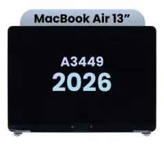 Complete LCD Display Assembly For MacBook Air 13" A3449 (2026) (Genuine OEM) (Sky Blue)