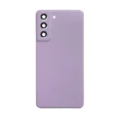 Back Cover Glass With Camera Lens For Samsung Galaxy S21 FE (Service Pack) (Lavender)