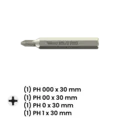 Tool-Check Modular Micro 1 Precision Screwdriver and Bit Set (21 Piece) (Wera)