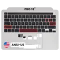 Top Case with Keyboard (ANSI US) For MacBook Pro 13" A2289 (2020) (OEM New) (Silver)