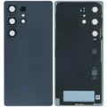 Back Cover Glass With Camera Lens For Samsung Galaxy S25 Ultra 5G (Service Pack) (Titanium Black)