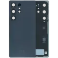 Back Cover Glass With Camera Lens For Samsung Galaxy S25 Ultra 5G (Service Pack) (Titanium Black)