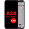 OLED Assembly With Frame For Samsung Galaxy A24 4G (A245 / 2023) (6.46") (Aftermarket Plus) (All Colors)