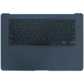Top Case with Battery and Keyboard (ANSI US) For MacBook Air 15" A2941 (2023) (Used OEM Pull: Grade B) (Midnight)