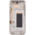 LCD Assembly With Frame (Without FingerPrint Sensor) For Samsung Galaxy S8 (Aftermarket: Incell) (Maple Gold)