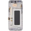 LCD Assembly With Frame (Without FingerPrint Sensor) For Samsung Galaxy S8 Plus (Aftermarket: Incell) (Arctic Silver)