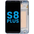 LCD Assembly With Frame (Without FingerPrint Sensor) For Samsung Galaxy S8 Plus (Aftermarket: Incell) (Coral Blue)