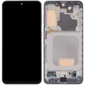 LCD Assembly With Frame (Without FingerPrint Sensor) For Samsung Galaxy S21 5G (Aftermarket: Incell) (Phantom Gray)