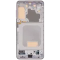 LCD Assembly With Frame (Without FingerPrint Sensor) For Samsung Galaxy S21 5G (Aftermarket: Incell) (Phantom Pink)