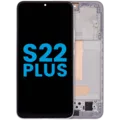 LCD Assembly With Frame (Without FingerPrint Sensor) For Samsung Galaxy S22 Plus 5G (Aftermarket: Incell) (White)