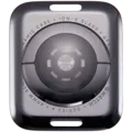 Back Cover Assembly For Watch Series 4 (40MM) (GPS Version) (Aluminum / Space Black)