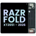 Complete OLED Display Assembly For Motorola Razr Fold (XT2651 / 2026) (Genuine OEM) (Blackened Blue)