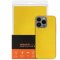 Wrapd Back Skin -  Carbon Fiber (Yellow) (5 Pack)