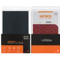 Wrapd Back Skin -  Brushed Metal (Black) (5 Pack)
