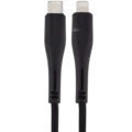 USB Type C To Lightning Cable (Non-MFI) (1.8 m / 6 ft) (AmpSentrix Matrix) (Black)