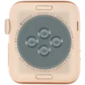 Housing Assembly Compatible For Watch Series 3 (38MM) (Used OEM Pull: Grade A) (Cellular Version) (Aluminum / Rose Gold)