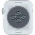Housing Assembly Compatible For Watch Series 3 (38MM) (Used OEM Pull: Grade A) (Cellular Version) (Aluminum / Silver)