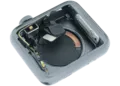 Housing Assembly Compatible For Watch Series 3 (38MM) (Used OEM Pull: Grade A) (Cellular Version) (Aluminum / Space Black)