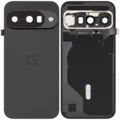 Back Cover Housing With Small Components Pre-Installed For Google Pixel 10 (Used OEM Pull: Grade A) (Obsidian)