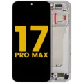 OLED Assembly With Frame For Xiaomi 17 Pro Max (Refurbished) (White)