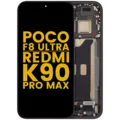 OLED Assembly With Frame For Xiaomi Poco F8 UItra / Redmi K90 Pro Max (Refurbished) (Black)