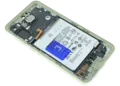 OLED Assembly With Frame For Samsung Galaxy A55 (A556 / 2024) (Service Pack) (Lemon)