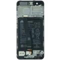 LCD Assembly With Frame For Huawei P10 (Genuine OEM) (Black)
