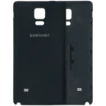 Back Cover For Samsung Galaxy Note 4 (Service Pack) (Black)