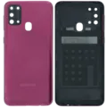 Back Cover With Camera Lens For Samsung Galaxy M31 (M315 / 2020) (Service Pack) (Red)