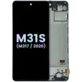 OLED Assembly With Frame Compatible For Samsung Galaxy M31S (M317) (Service Pack) (All Colors)