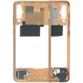 Mid-Frame Housing Compatible For Samsung Galaxy A70 (A705) (Service Pack) (Orange)