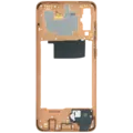 Mid-Frame Housing Compatible For Samsung Galaxy A70 (A705) (Service Pack) (Orange)