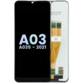 LCD Assembly Without Frame Compatible For Samsung Galaxy A03 (A035G) (Service Pack) (All Colors)
