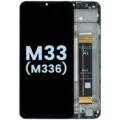 LCD Assembly With Frame Compatible For Samsung Galaxy M33 5G (M336) (Service Pack) (All colors)